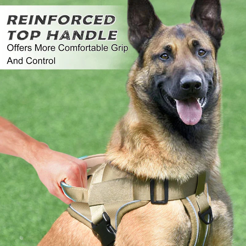 No Pull Tactical Dog Harness