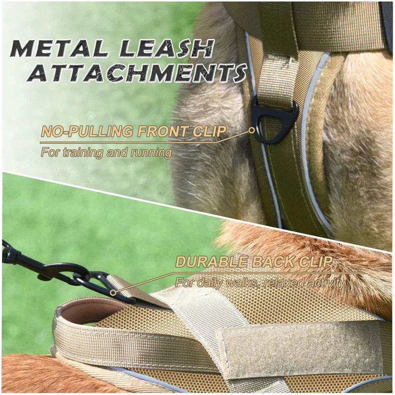 No Pull Tactical Dog Harness