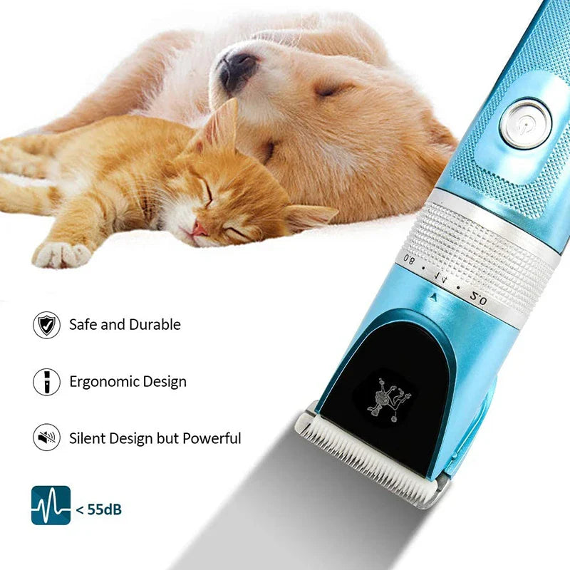 Cordless Dog Shaver (USB, Painless)