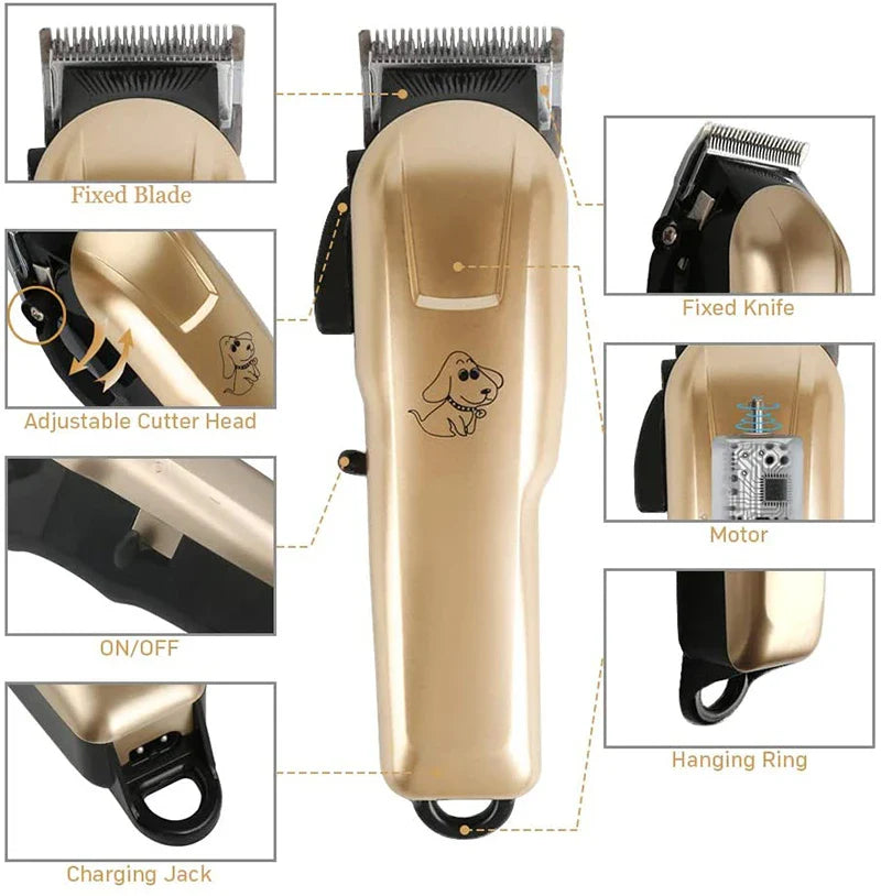 Cordless Professional Pets Hair Trimmer
