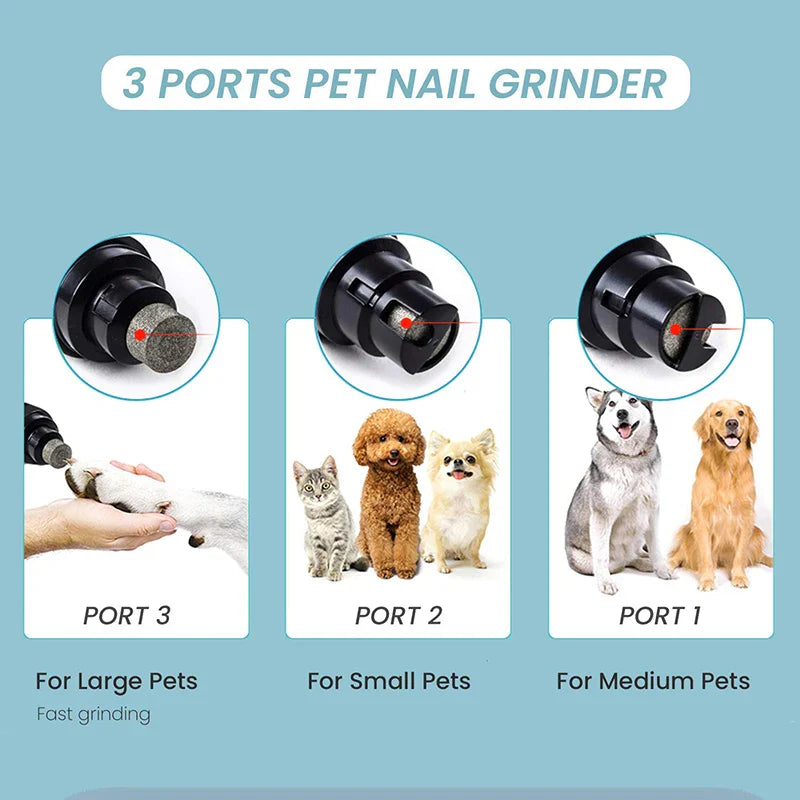 Professional Quiet Electric Dog Nail Grinder