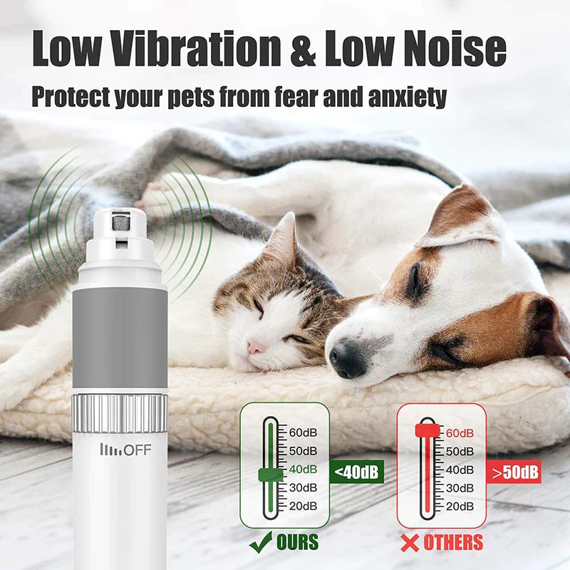 Professional Electric Painless Dog Nail Grinder