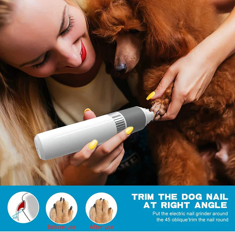Professional Electric Painless Dog Nail Grinder