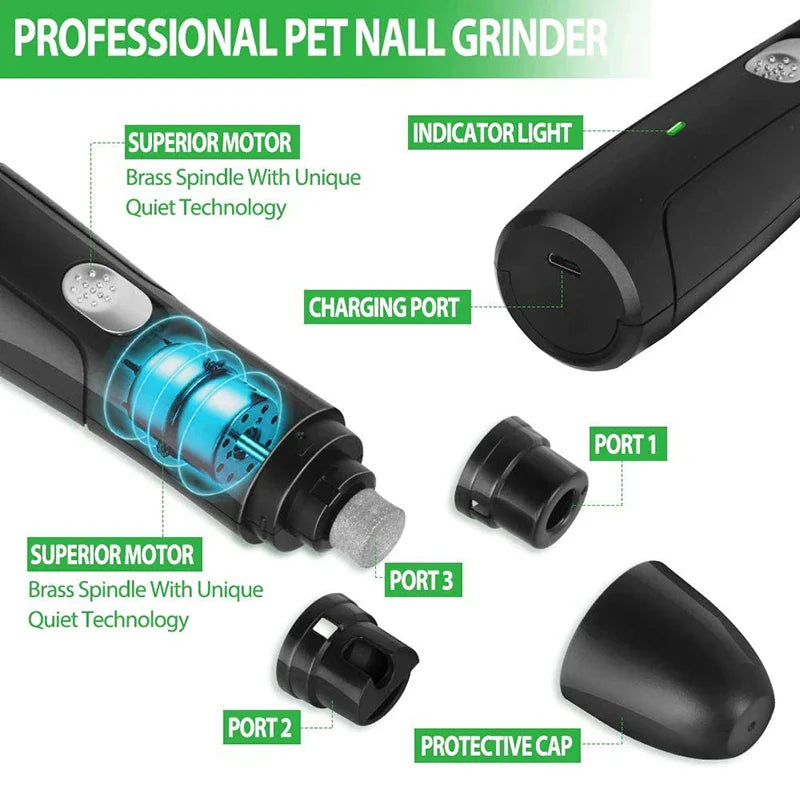 Professional Electric Pet Nail Grinder