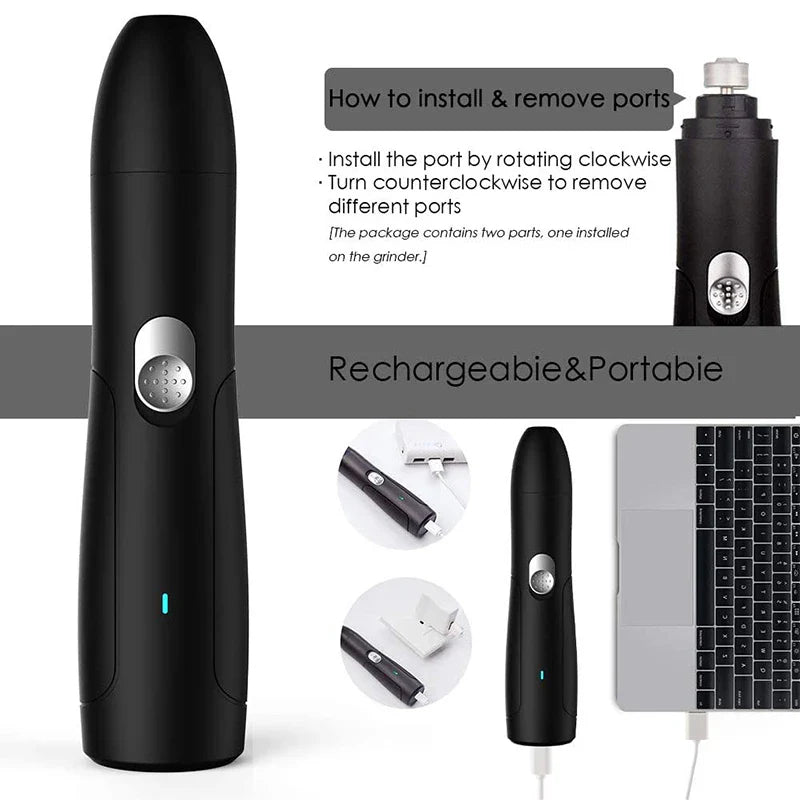 Professional Electric Pet Nail Grinder