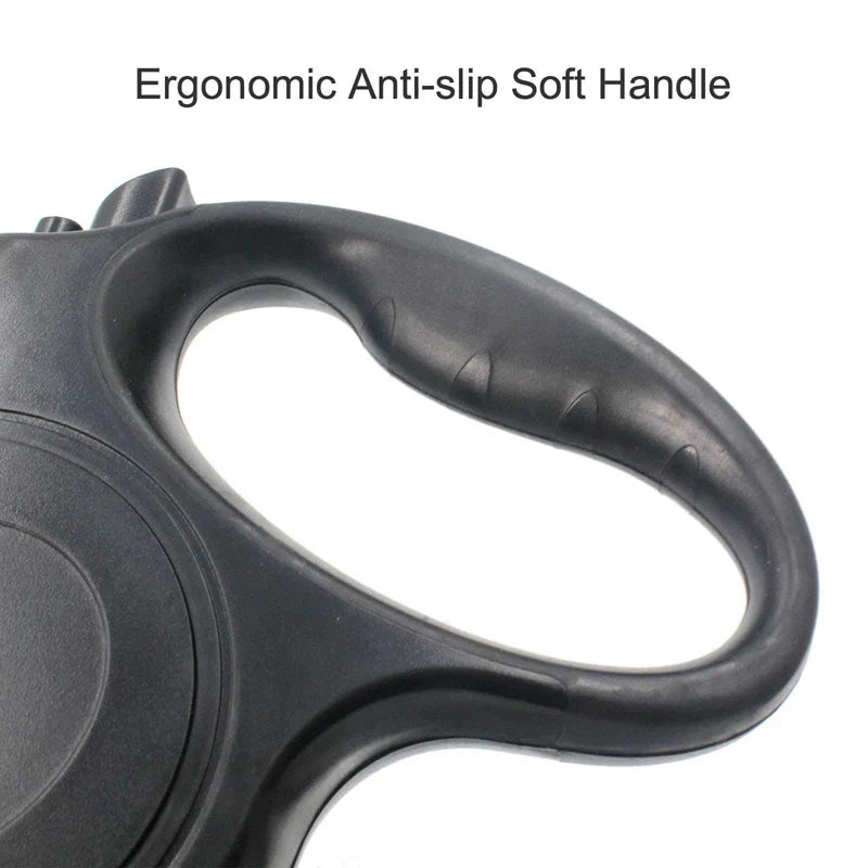 Retractable Dog Leash with Flashlight