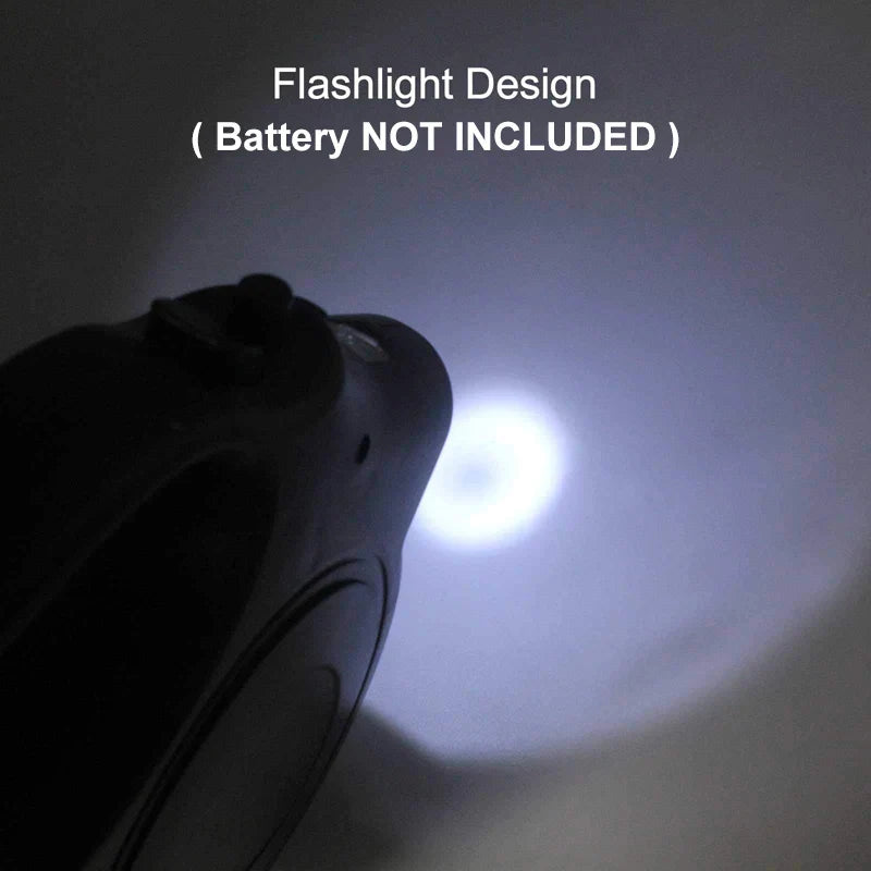 Retractable Dog Leash with Flashlight