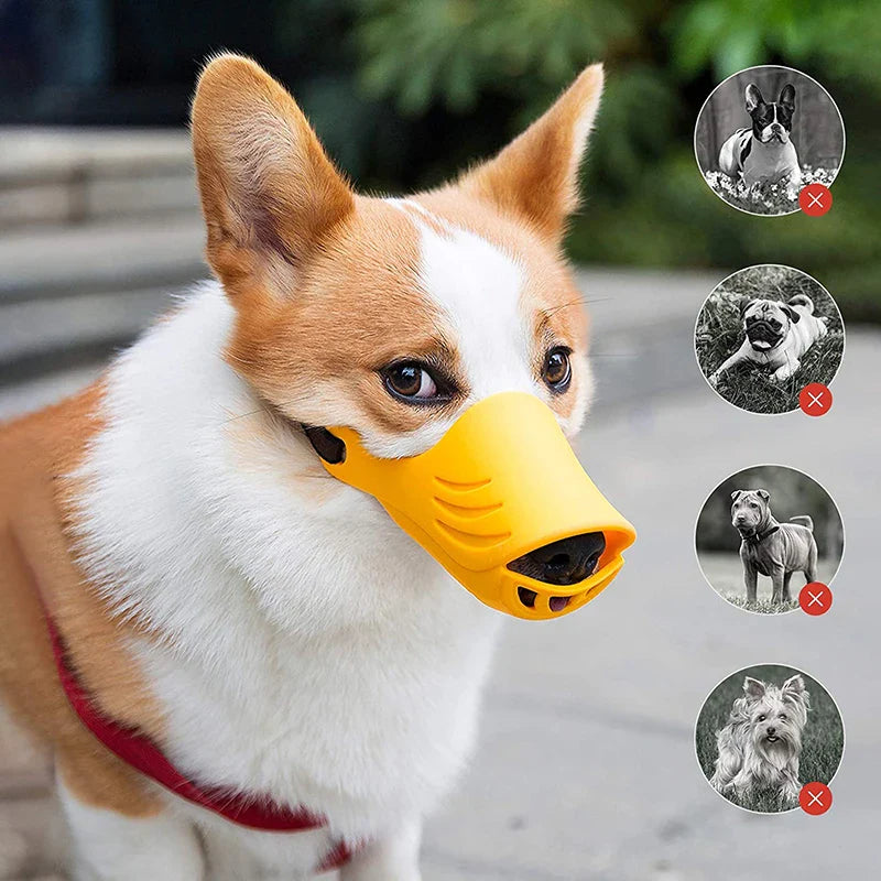 Soft Silicone Dog Muzzle