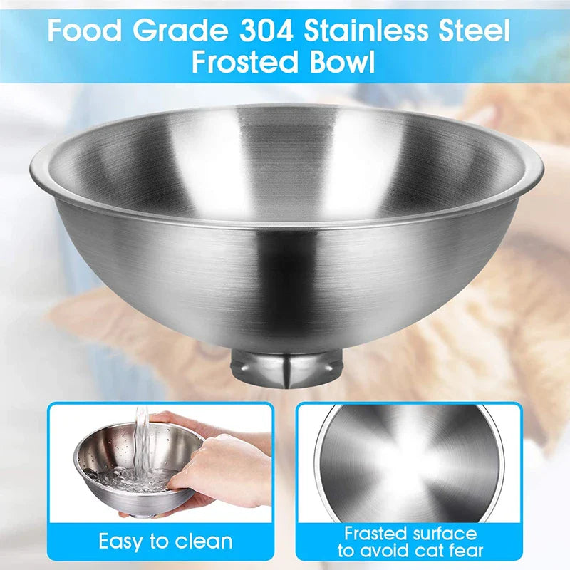 Adjustable Elevated Stainless Steel Feeder