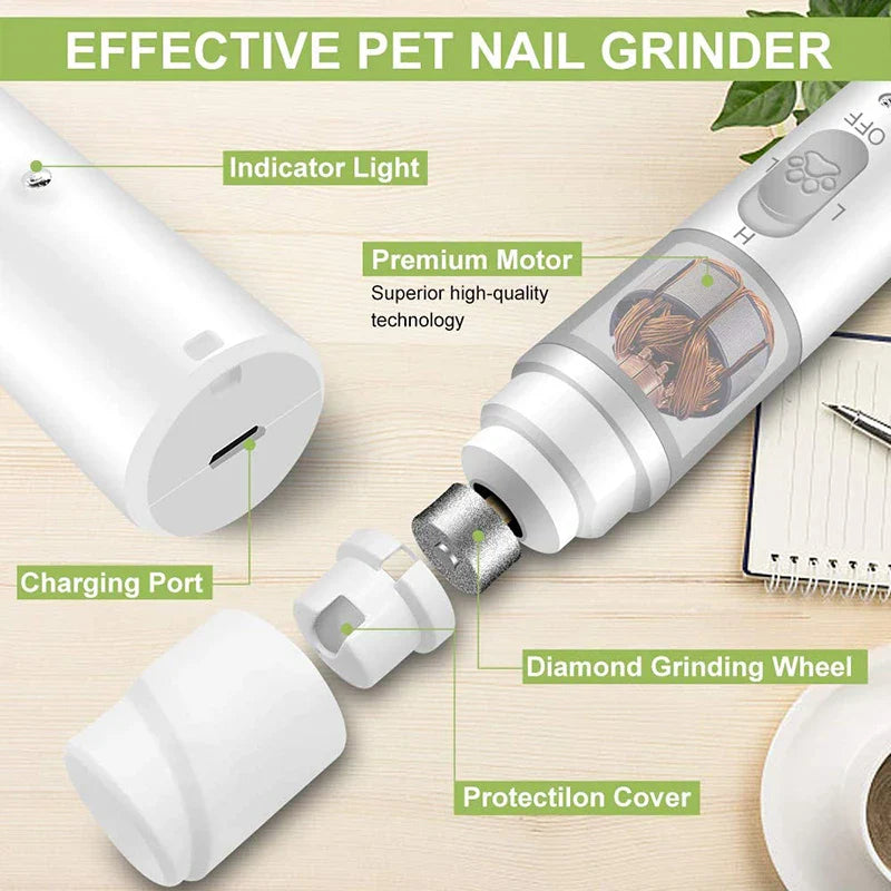 Painless Paw Trimming Clippers for Dog Grooming
