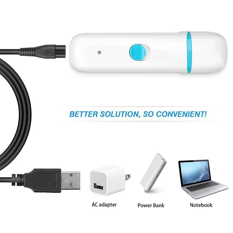 Ultra-Quiet Electric Pet Nail Grinder Set