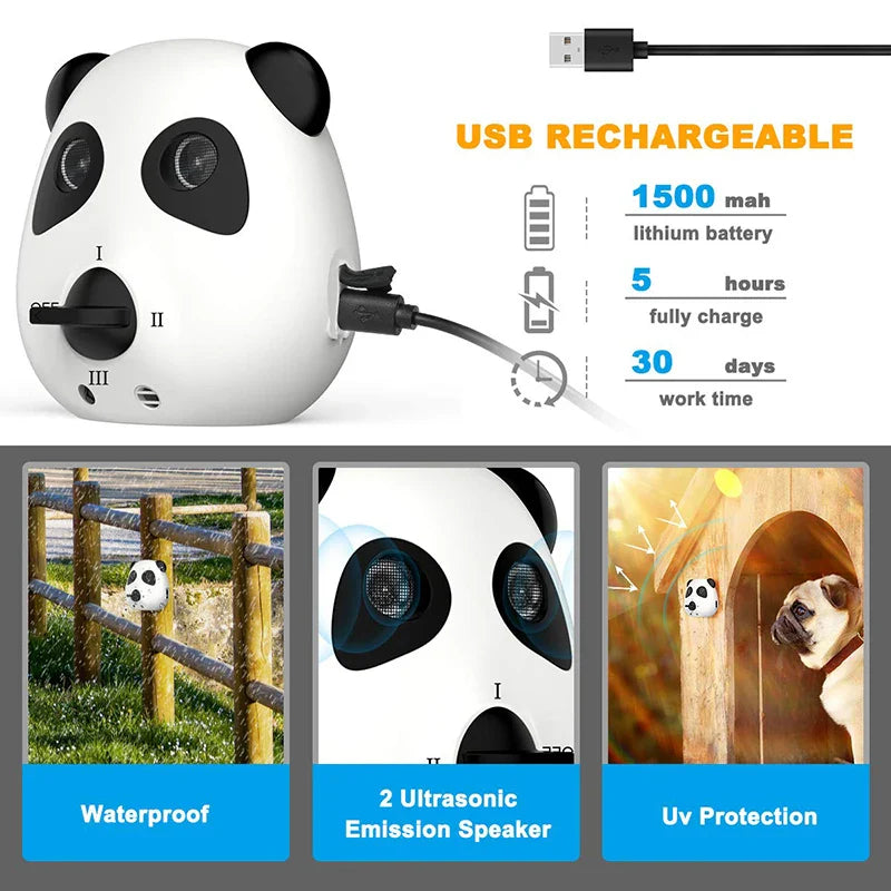 Rechargeable Ultrasonic Anti Barking Device