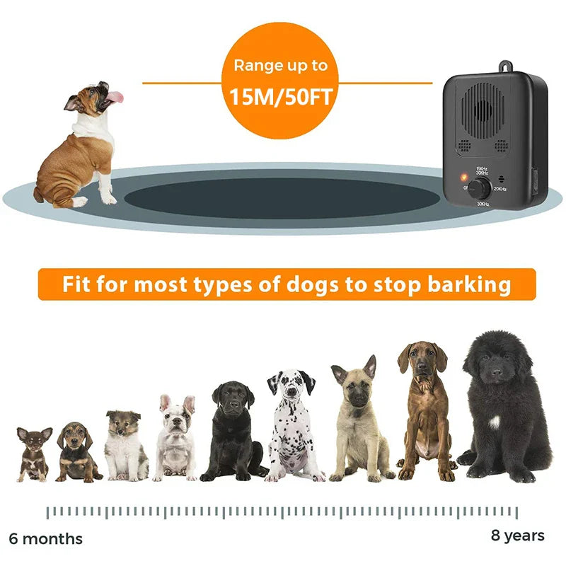 Rechargeable Ultrasonic Anti Barking Device
