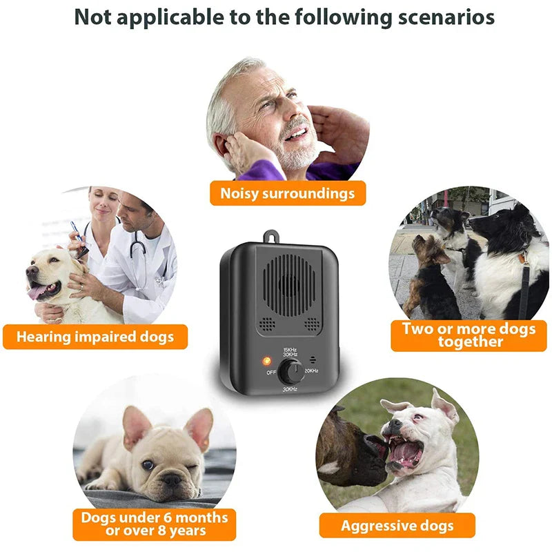 Rechargeable Ultrasonic Anti Barking Device