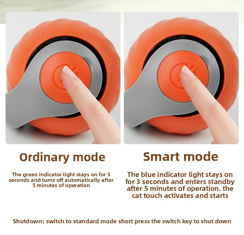 Cat Interactive Ball Toy Automatic Rolling Ball