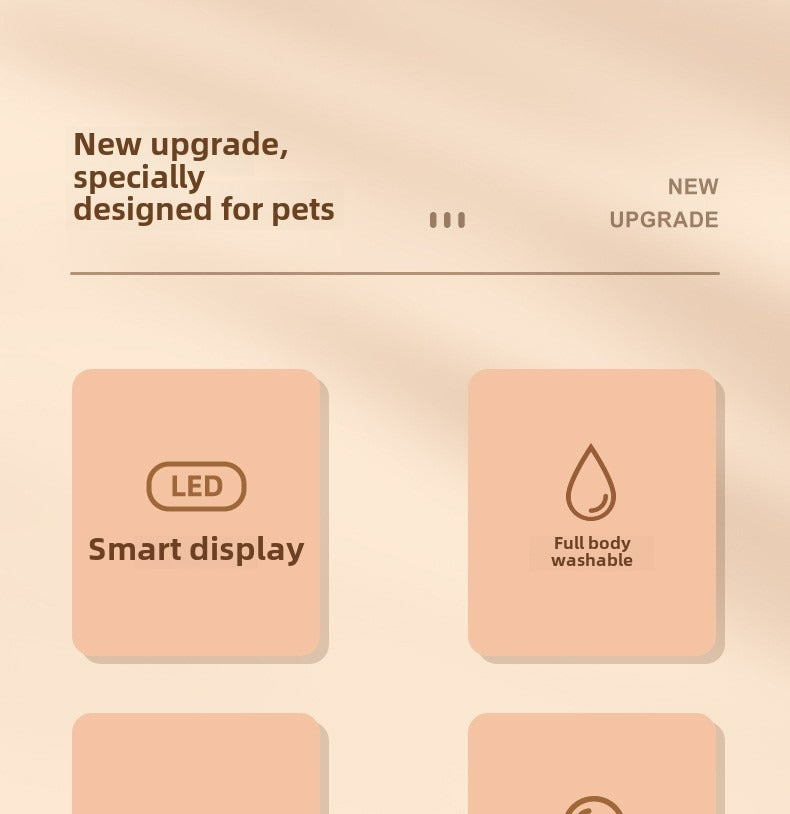 Waterproof LED Light Dog & Cat Foot Shaver