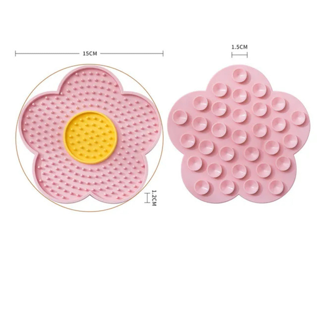 Adorable Licking Pad: Sunflower Shape Silicone Pet Treat Mat