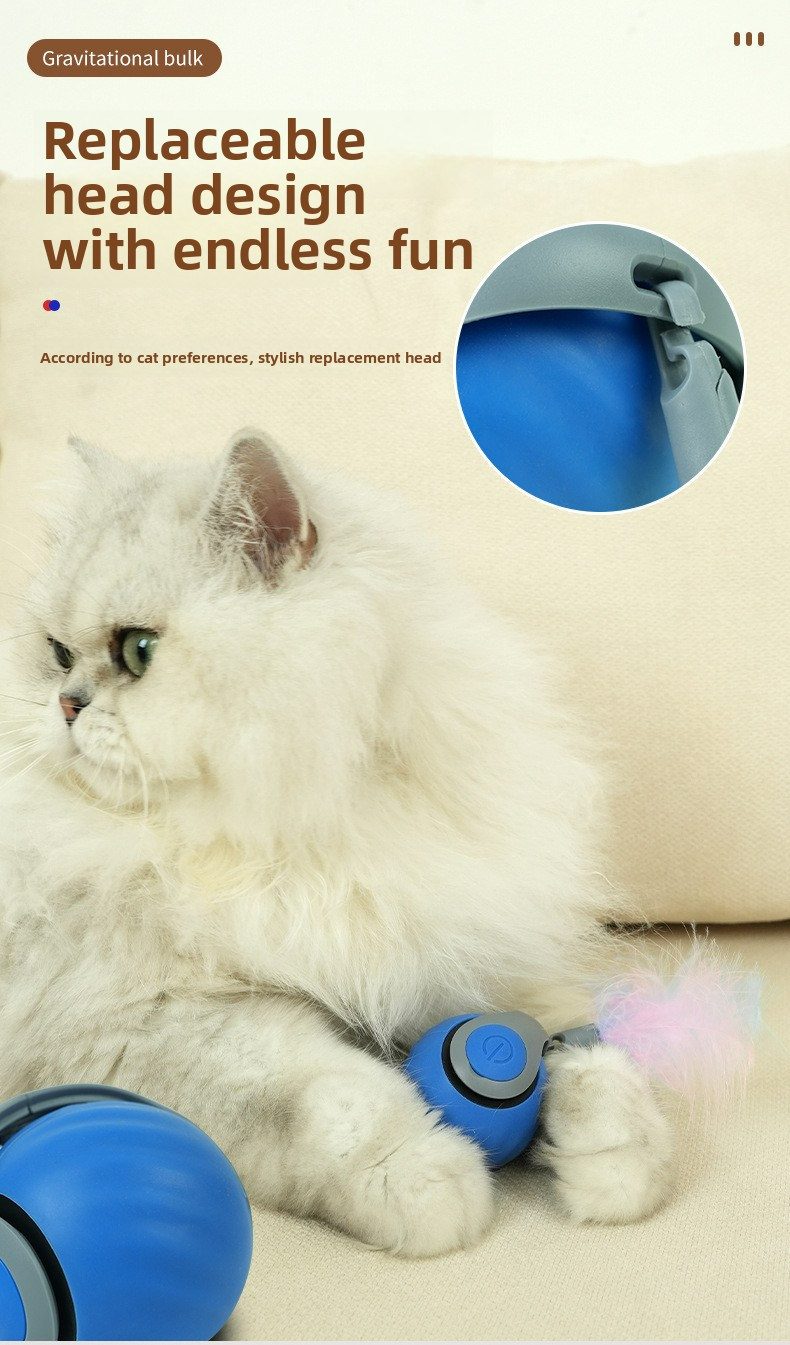 Cat Interactive Ball Toy Automatic Rolling Ball