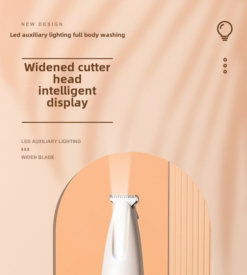 Waterproof LED Light Dog & Cat Foot Shaver