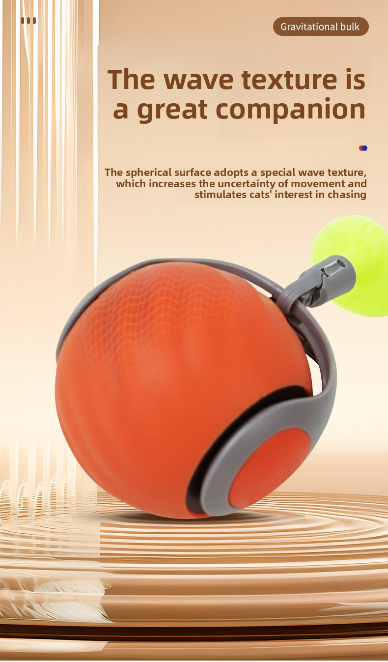 Cat Interactive Ball Toy Automatic Rolling Ball