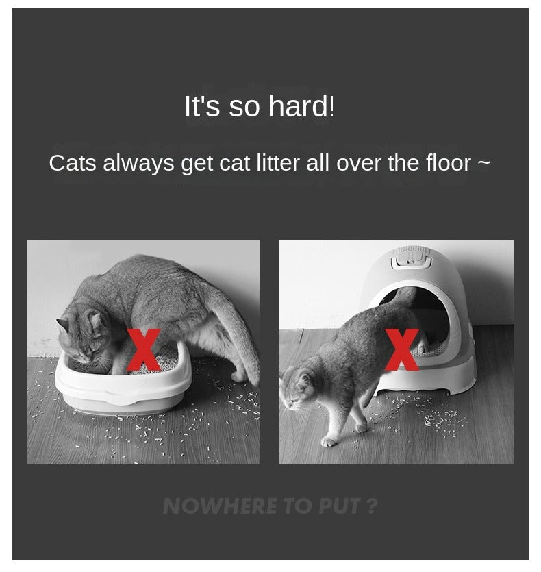 Oversized EVA Cat Litter Pad