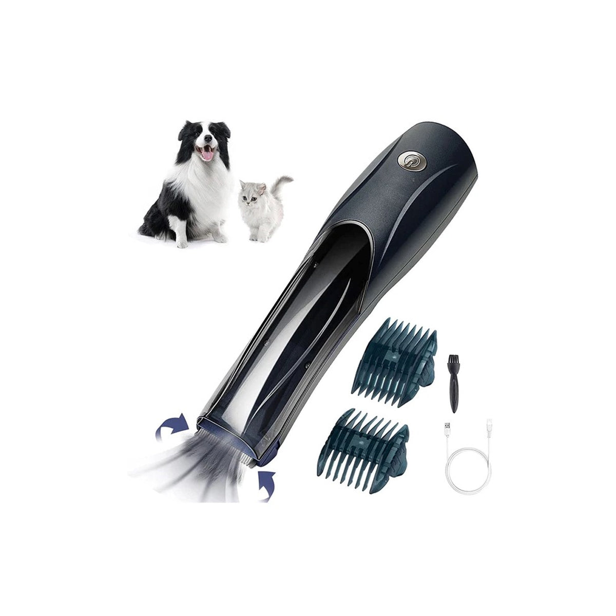 Cordless Pet Vacuum Trimmer (Low Noise)