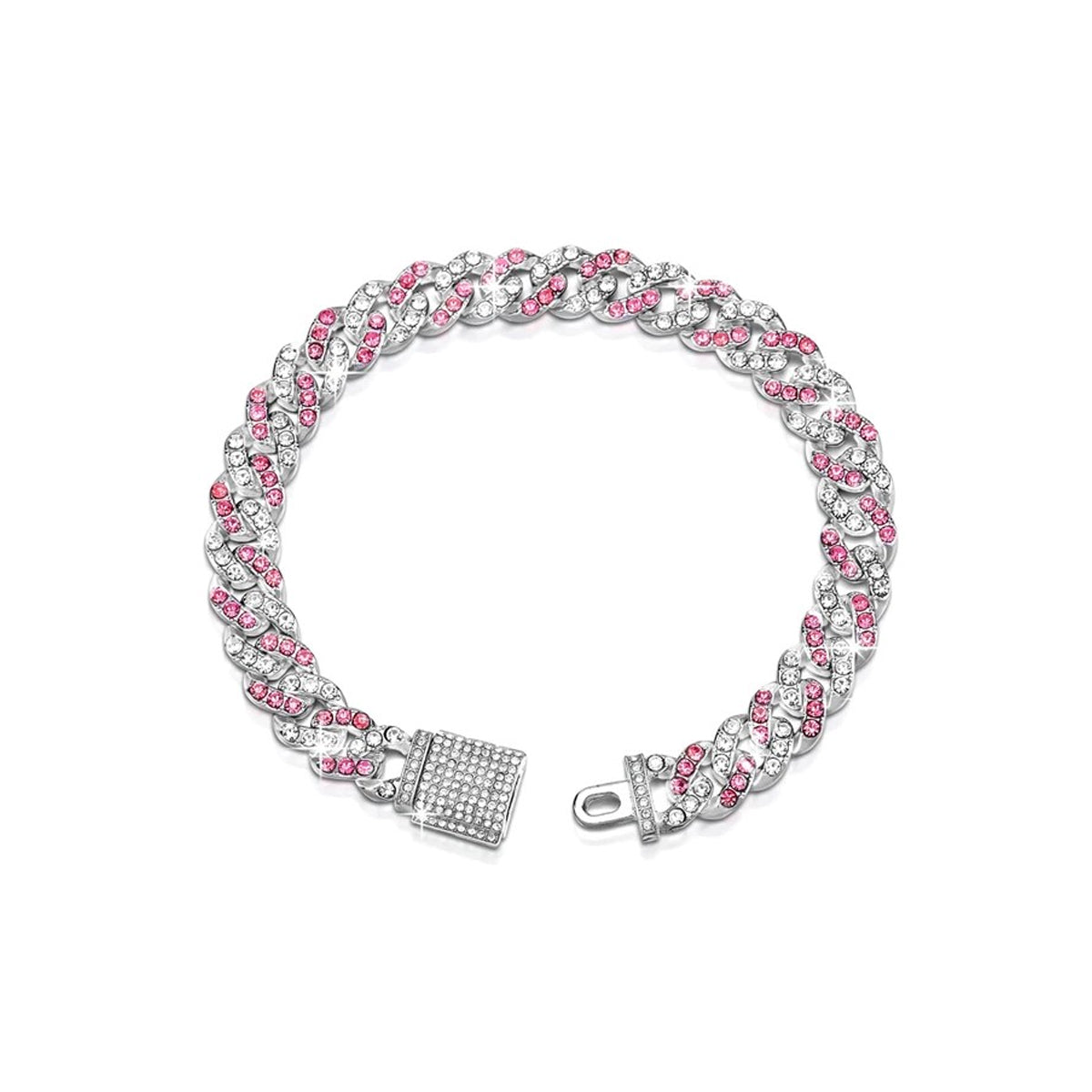 Sturdy Diamond Dog Chain Collar