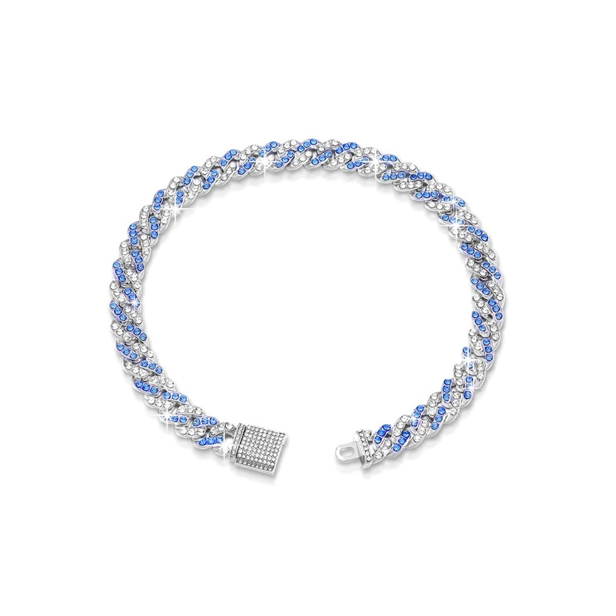 Sturdy Diamond Dog Chain Collar